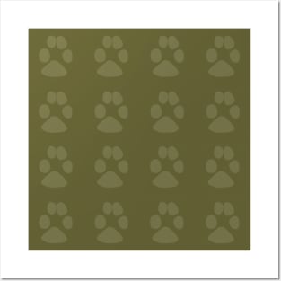 Paw Prints Posters and Art